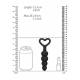 Anal Love Beads - Black