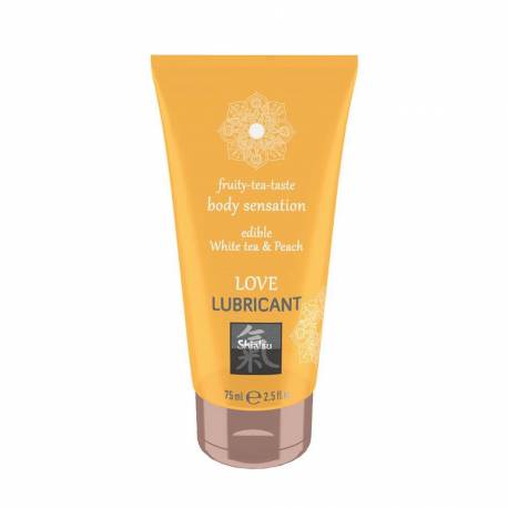Żel- Shiatsu Love Lubricant Edible White Tea & Peach
