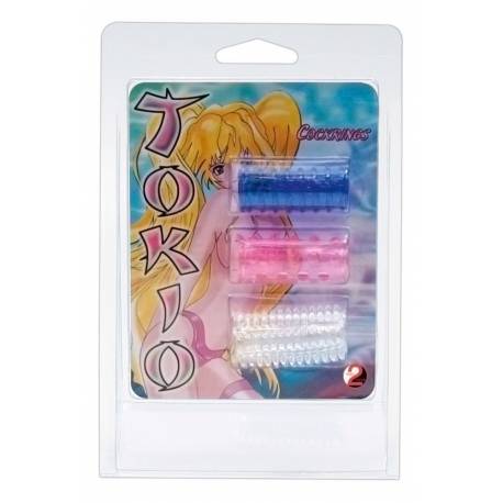 Tokio Sleeves Silikon 3Er Set