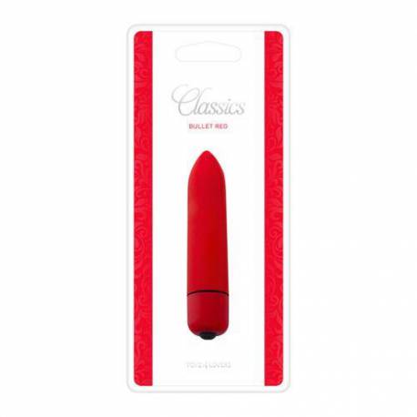 Wibrator-Vibratore Bullet Classics Red
