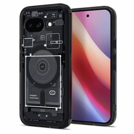 Spigen Futerał Ultra Hybrid Mag Kompatybilny Z Magsafe Do Google Pixel 9A Zero One Black