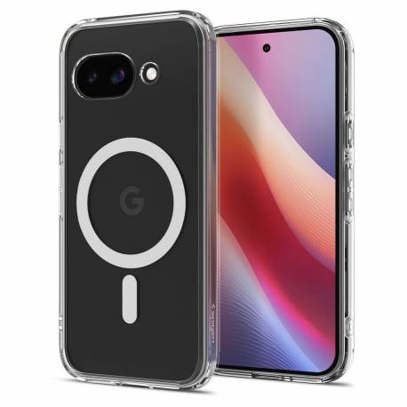 Spigen Futerał Ultra Hybrid Mag Kompatybilny Z Magsafe Do Google Pixel 9A Clear/white