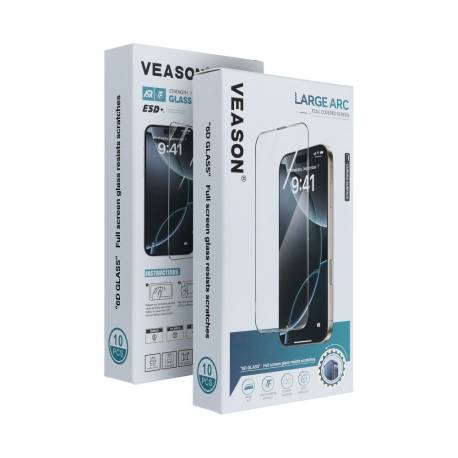 Szkło Hartowane 6D Pro Veason Glass (Set 10In1) - Do Samsung Galaxy A52 5G / A52 Lte (4G) / A52S 5G Czarny