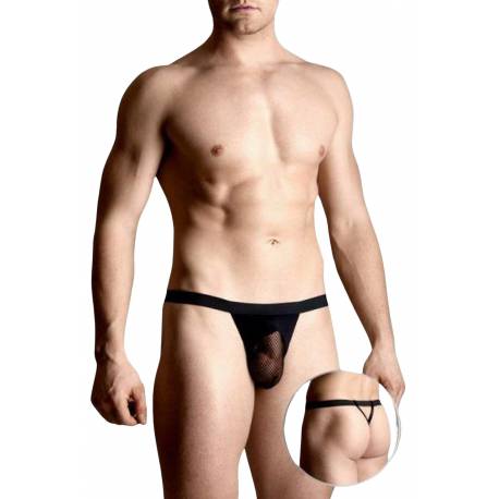 Mens Thongs 4494 - Black Xl