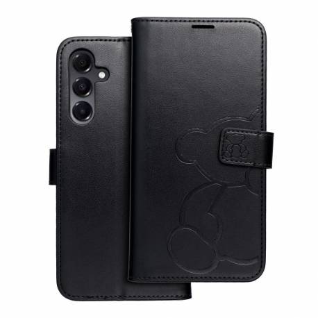 Kabura Mezzo Book Do Samsung A16 5G Teddy Bear Czarny