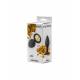 Plug-Anal Plug Emotions Cutie Small Black Golden Crystall