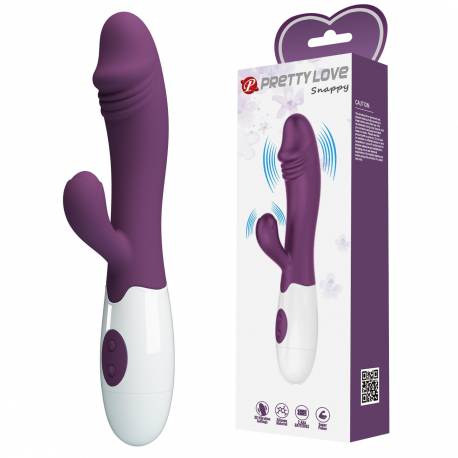 Pretty Love - Snappy Dark Purple, 30 Vibration Functions