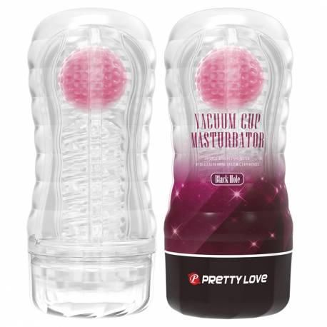 Pretty Love - Vacuum Cup Masturbator Black Hole Abs Tpr