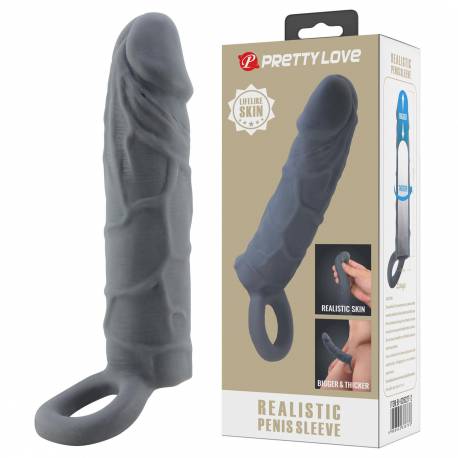 Pretty Love - Realistic Penis Sleeve, Tpr