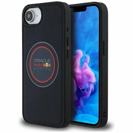 Red Bull Futerał Do Iphone 16E (Se 4 2025) Kompatybilny Z Magsafe Rbhmpse424Pumevr (Meshed Pu Logo And Red Ring) Granatowy