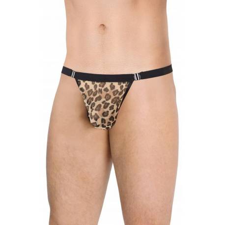 Mens Thong 4528 - Panther Onesize