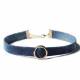 Naszyjnik Denim Choker Z Kółeczkiem - N470