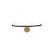 Naszyjnik Choker Rzemyk - Czerń N530Cz