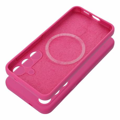 Futerał Silicone 2Mm Do Samsung S25 Kompatybilny Z Magsafe Róż
