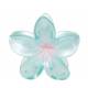Spinka Do Włosów Klamra Xl Kwiat Ombre Transparentny Niebieski 7,5 X 8Cm Sp397N