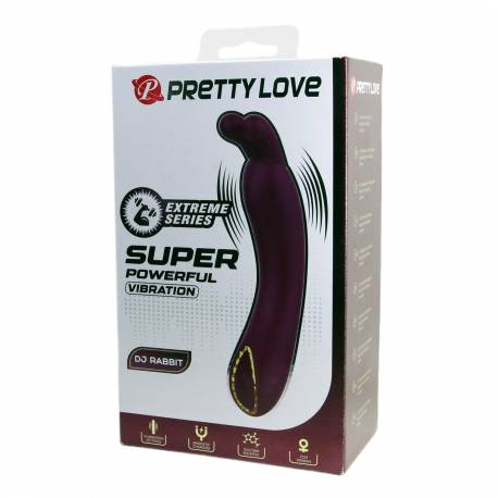 Pretty Love - Dj Rabbit, 10 Vibration Functions, Silicone, Magnetic Usb Charging