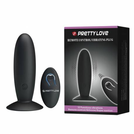 Pretty Love - Remote Control Vibrating Plug 12 Function