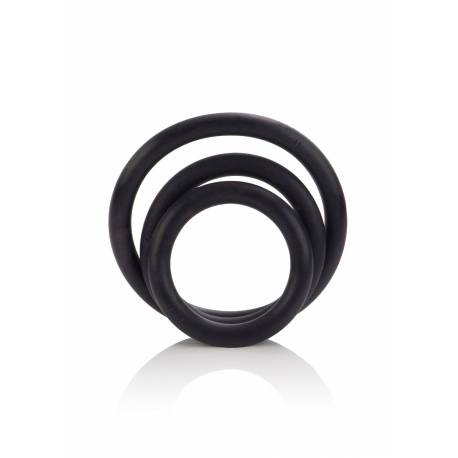 Rubber Ring - 3 Piece Set Black