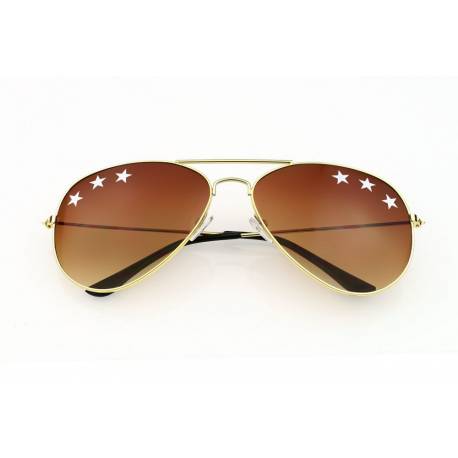 Okulary Stars Aviator Ok133Br