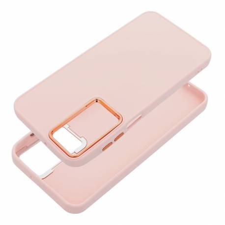 Futerał Frame Do Samsung S25 Edge Pudrowy Róż