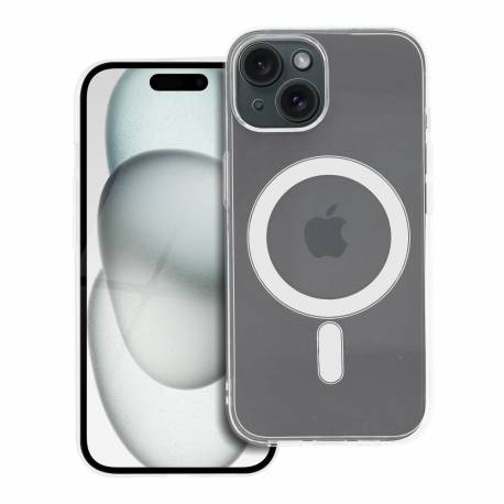 Futerał Clear Case 2 Mm Do Iphone 15 Kompatybilny Z Magsafe (Camera Protection) Transparentny