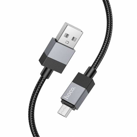 Hoco Kabel Usb A Do Micro Usb 2,4A X110 1 M Czarny