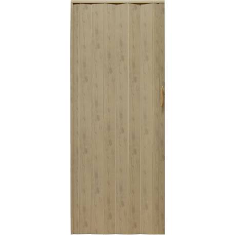 Drzwi Harmonijkowe 001P Wiąz Mat G - 90 Cm
