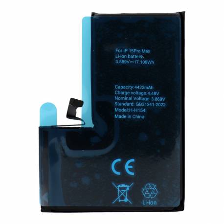 Polymer Box Bateria Do Iphone 15 Pro Max 4422 Mah