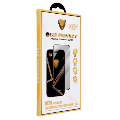 Szkło Hartowane Og Premium Privacy Glass - Do Samsung Galaxy S25 Ultra Czarny