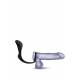 Anal Adventures Cock Ring Plug Black