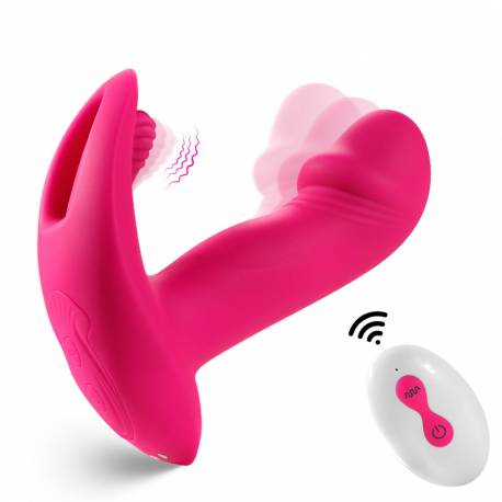 Flicking Wearable Vibrator