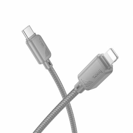 Hoco Kabel Typ C Do Lightning Pd 27W X113 1 M Szary