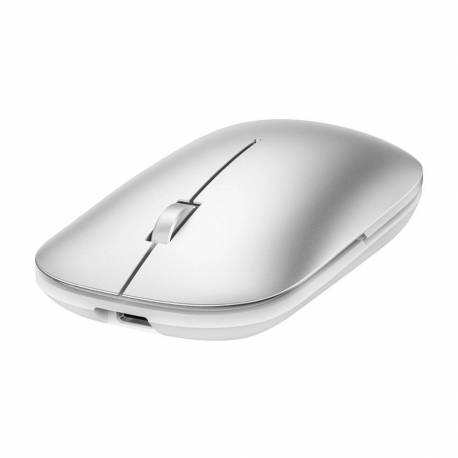 Wiwu - Bezprzewodowa Mysz Komputerowa Wimice Dual Mode Wm110 - Srebrna