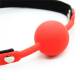 Ball Gag + Block (Rosso)