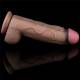 12 Dual Layered Silicone Cock Xxl