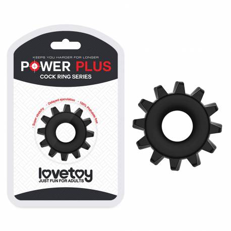 Power Plus Cockring Black