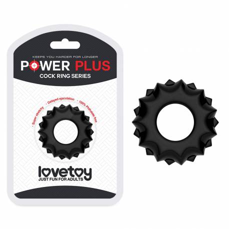 Power Plus Cockring Black