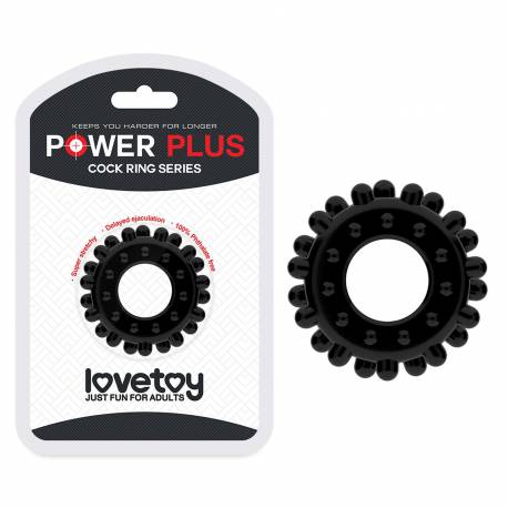Power Plus Cockring Black