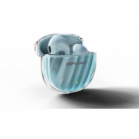 Hifuture Słuchawki Bezprzewodowe Bluetooth Tws Enc Ipx5 Flybuds3 Elegant Niebieskie