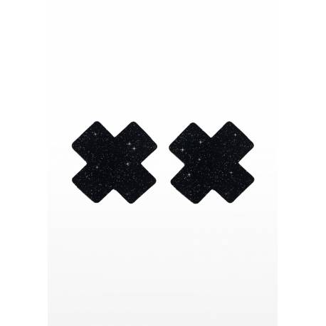 Nipple X Covers Black