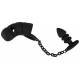 Black Velvets Cock Cage With A