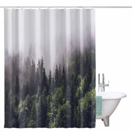 Zasłona Prysznicowa, Kurtyna Z Wydrukiem 3D, Wodoodporna 200X180 Cm Zpr20