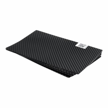 Folia Do Cięcia Do Plotera Na Tył Telefonu 180 X 120 Mm 10 Sztuk - Carbon