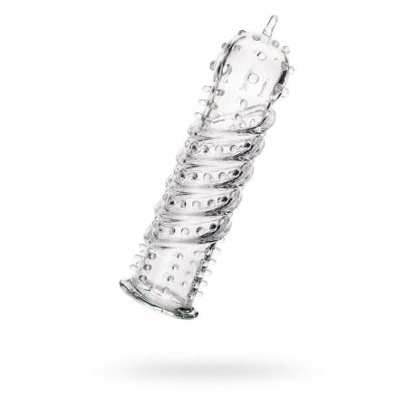 A-Toys, Penis Sleeve, Tpr, Transparent, 15.5 Cm