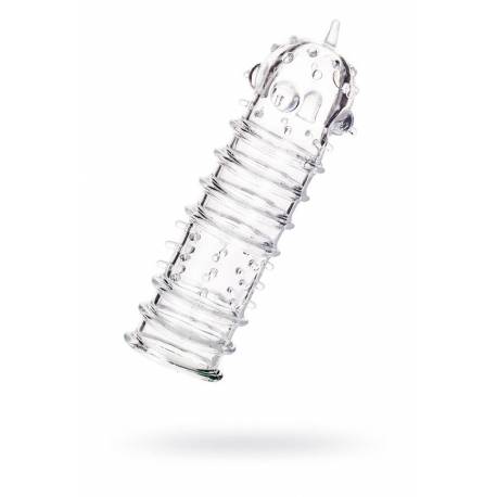 A-Toys, Penis Sleeve, Tpr, Transparent, 15.3 Cm