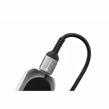 Kabel Usb A Do Usb C Forcell F-Energy Qc4.0 3A 66W Cafule 0,25 M C256 Czarny