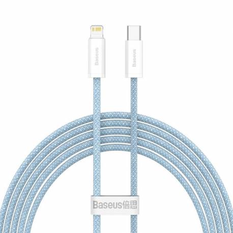 Baseus Kabel Typ C Do Apple Lightning 8-Pin Pd20W Power Delivery Dynamic Series Cald000103 2M Niebieski