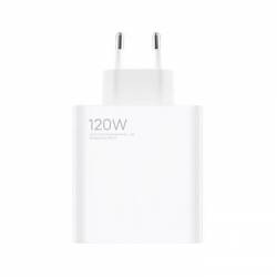 Xiaomi Oryginalna Ładowarka Sieciowa Usb A Qc3.0 3A 120W Mdy-13-Ee Biała Bulk