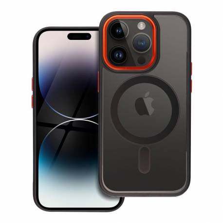 Futerał Color Edge Mag Cover Kompatybilny Z Magsafe Do Iphone 14 Pro Czarno Złoty