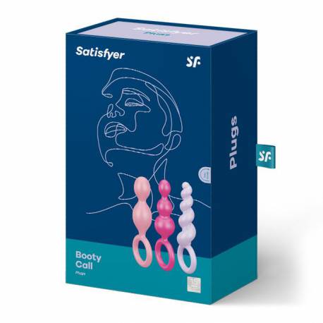 Zestaw-Satisfyer Plugs Colored (Set Of 3)